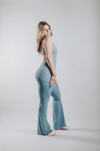 FLOW SCULPT JUMPSUIT - BLUE