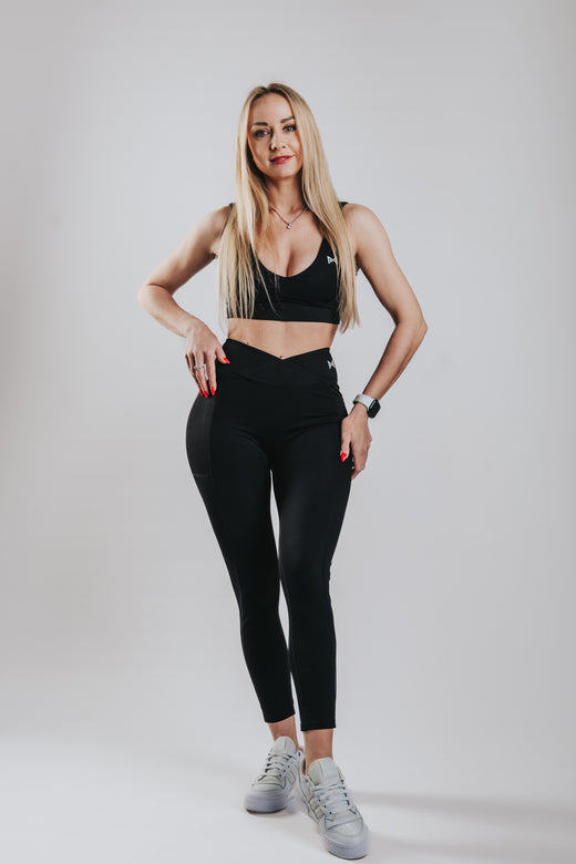 HIGH SUPPORT SPORT SET - BLACK