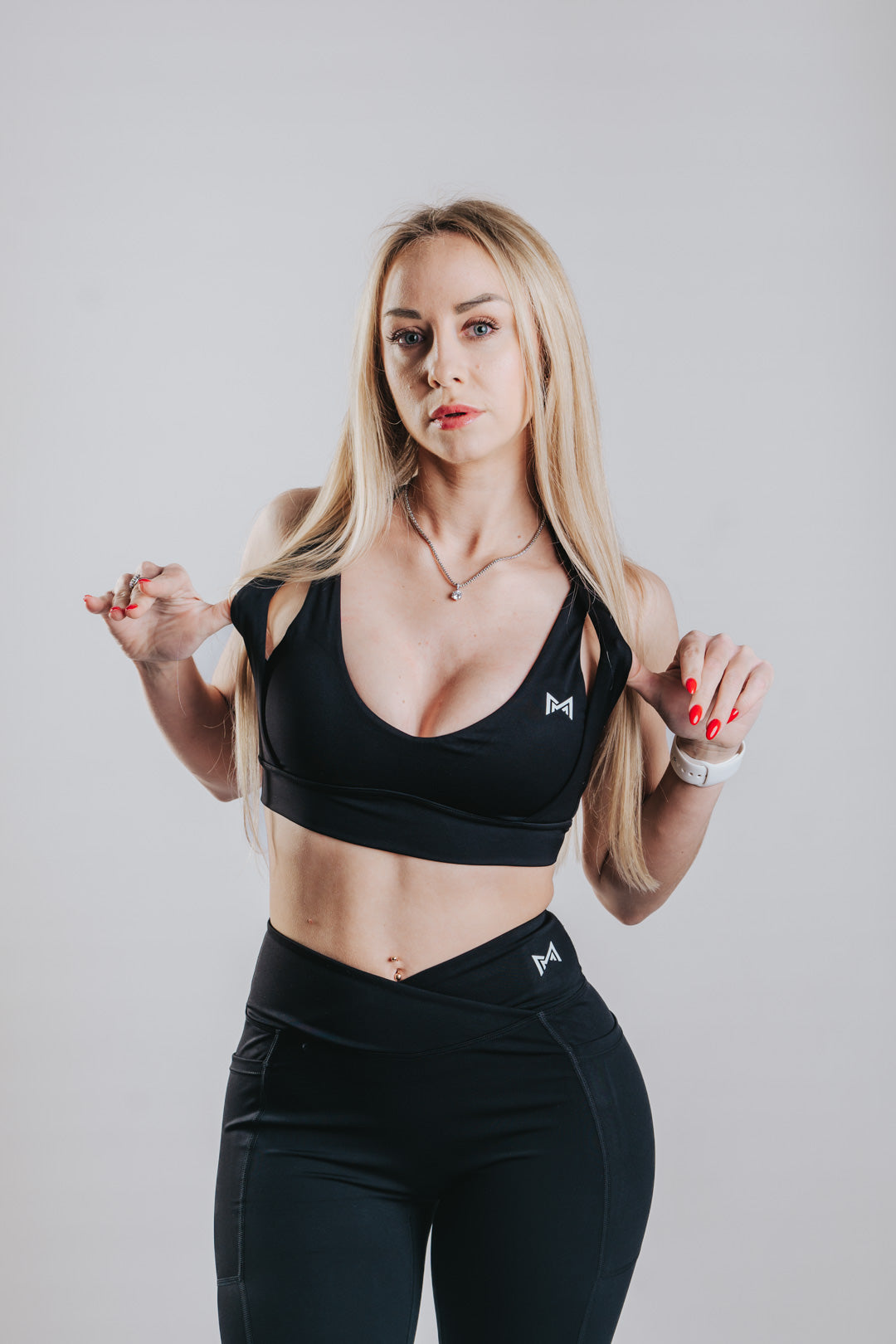 HIGH SUPPORT SPORT SET - BLACK