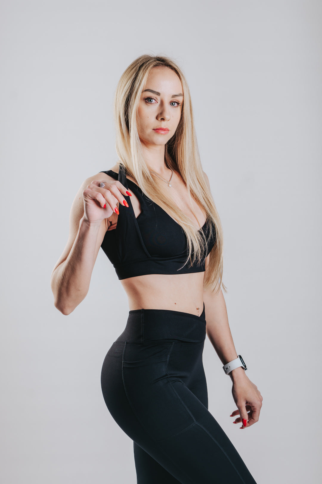 HIGH SUPPORT SPORT SET - BLACK
