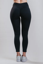 HIGH SUPPORT SPORT LEGGINGS - BLACK