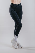 HIGH SUPPORT SPORT LEGGINGS - BLACK