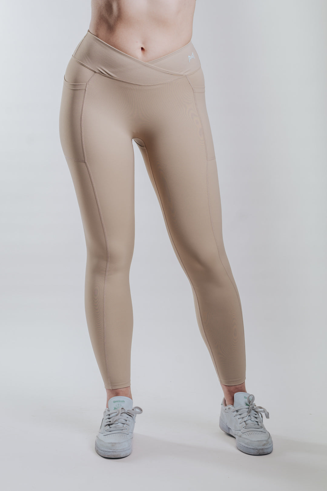 HIGH SUPPORT SPORT LEGGINGS - COFFEE
