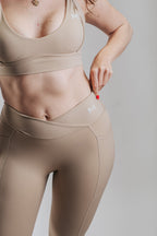 HIGH SUPPORT SPORT SET - CHOCOLATE