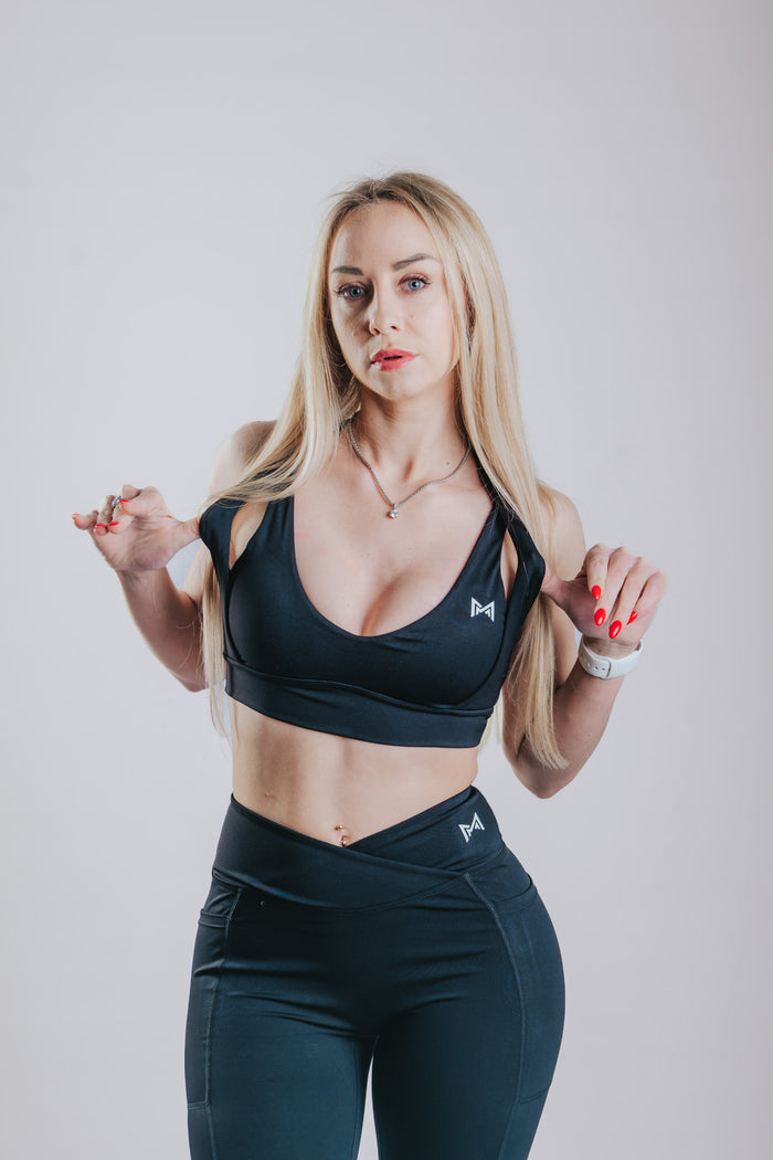 HIGH SUPPORT SPORT SET - BLACK