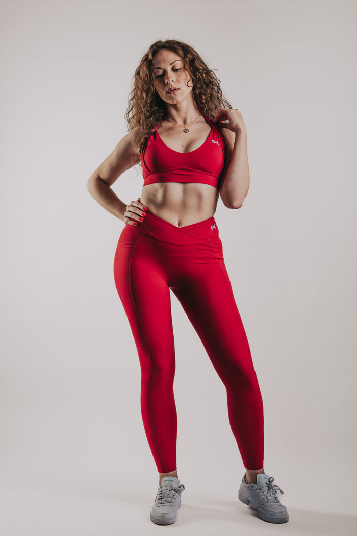 HIGH SUPPORT SPORT SET - RED