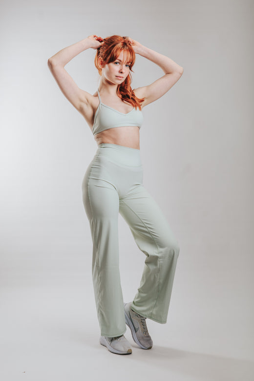 LUNA HALTER SPORT WIDE SET - GREEN