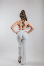 LUNA HALTER SPORT WIDE SET - WHITE
