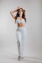 LUNA HALTER SPORT WIDE SET - WHITE