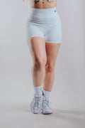LUNA HALTER SPORT SHORTS- WHITE