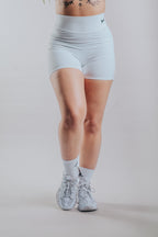 LUNA HALTER SPORT SHORTS- WHITE