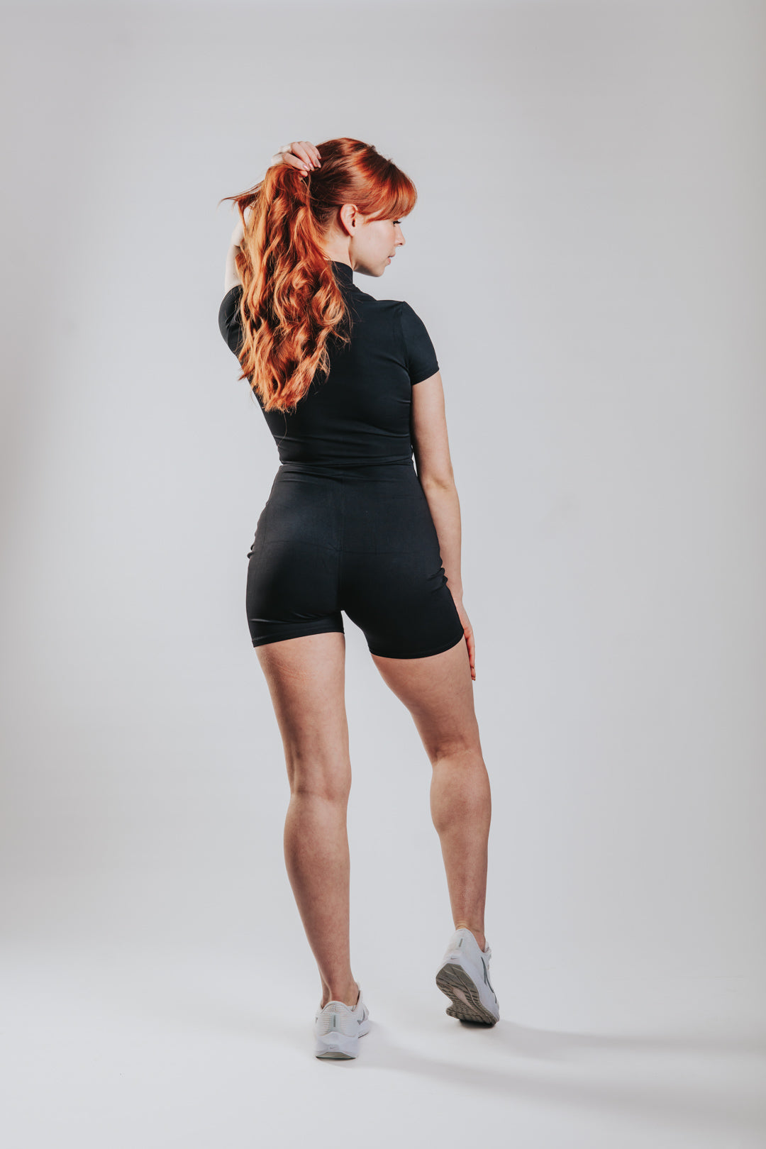 POWER FORM JUMPSUIT - BLACK