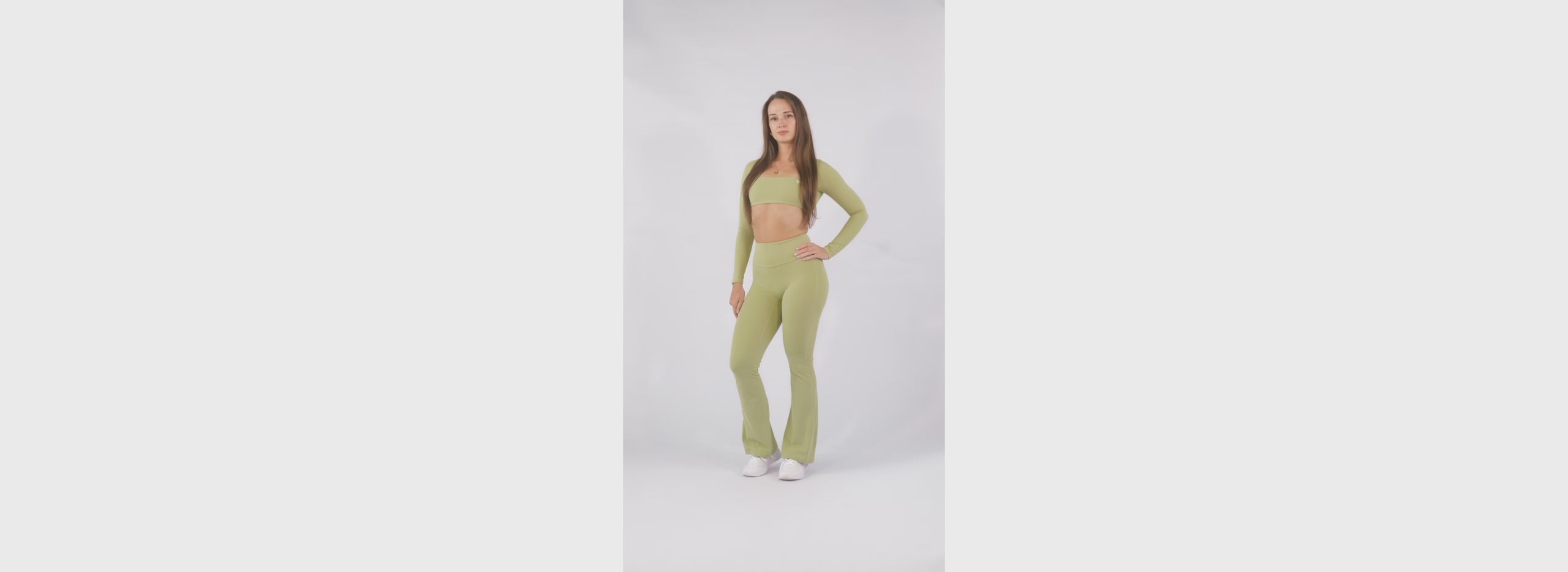 Blush Flow Set - Olive Green
